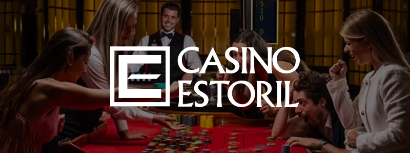Players enjoying a game of poker in Estoril Casino, Portugal
